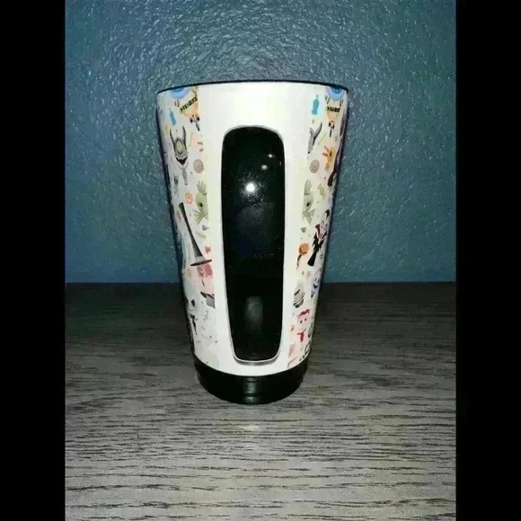 DISNEY WONDERGROUND GALLERY THE NIGHTMARE BEFORE CHRISTMAS TALL COFFEE MUG RARE - Picture 4 of 6